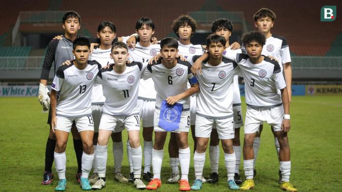 CHUTOGEL - Tajikistan U-17 Dominasi Guam dengan Skor 33-0