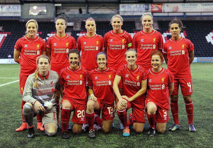 CHUTOGEL - Pemain wanita Liverpool FC yang memiliki semangat juang tinggi